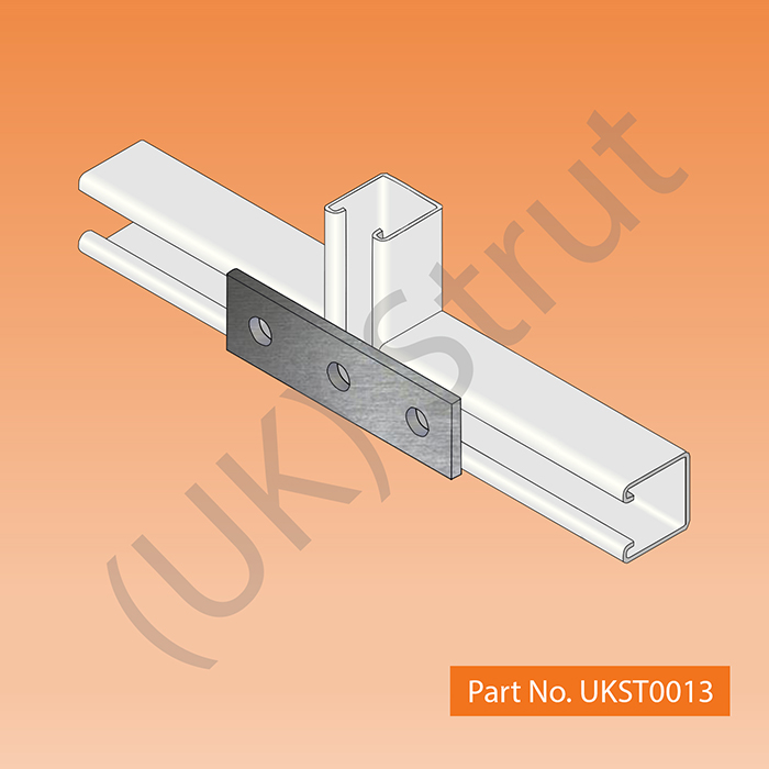 3 Hole Flat Plate Bracket (P0166)